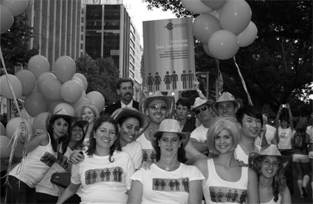 Photo at the 30th Gay and Lesbian Mardi Gras