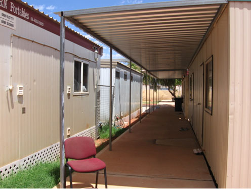 Accommodation block, Leonora immigration detention facility