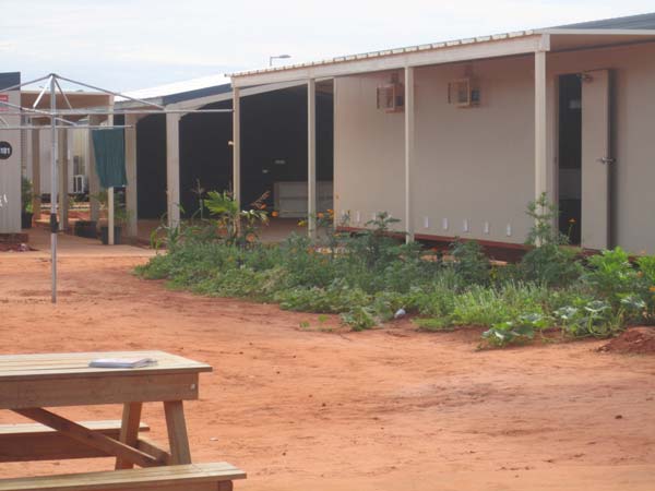 Accommodation compound, Curtin IDC