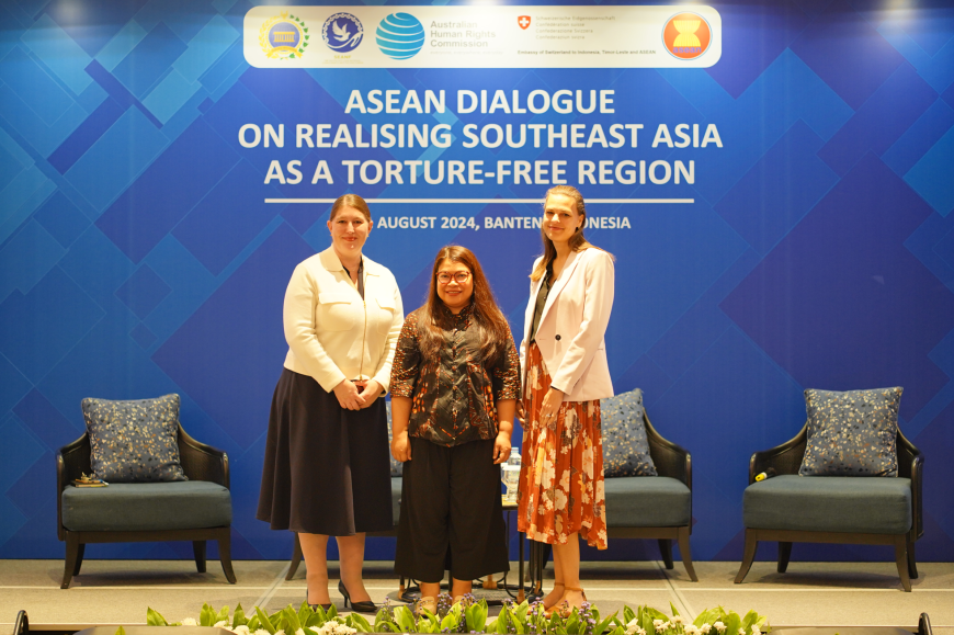 Human Rights Commissioner Lorraine Finlay attends ASEAN Dialogue