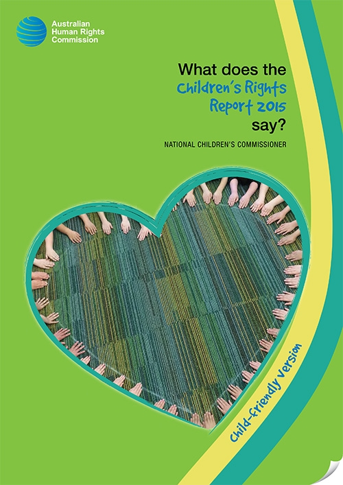 Cover of Child Friendly Report 2015