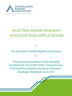 Australian Railway Association Application 2020