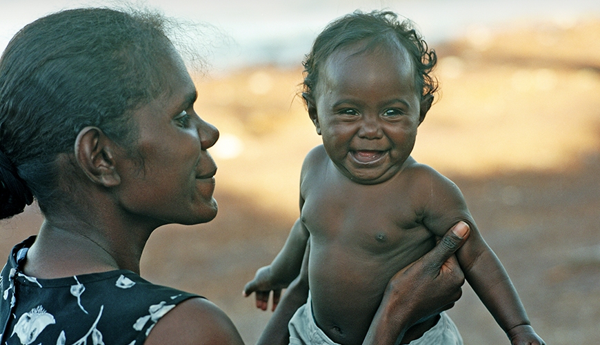 Angelina and baby