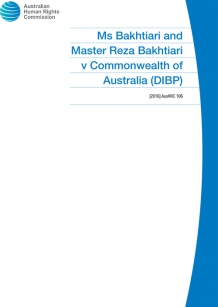 Cover of [2016] AusHRC 106