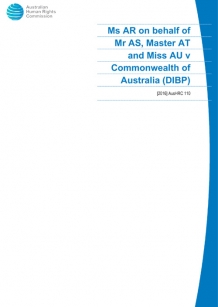 Cover of [2016] AusHRC 110