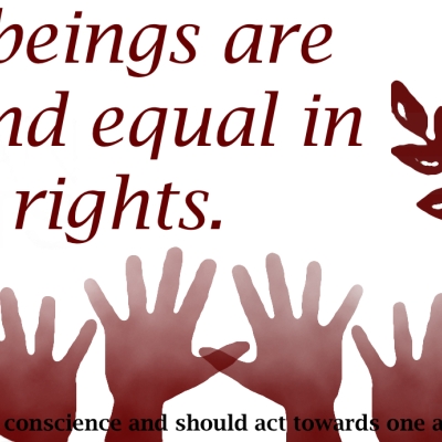 Human rights poster